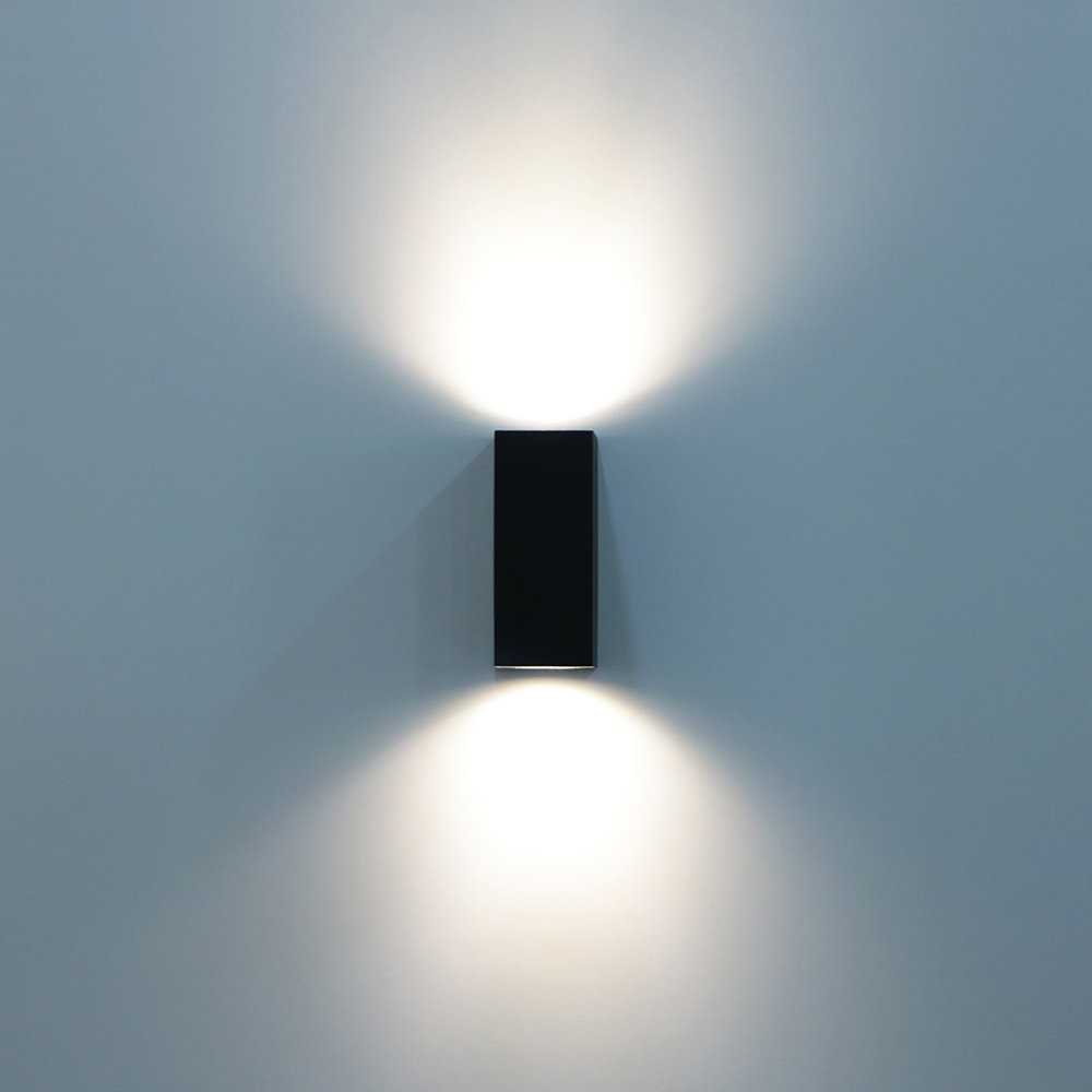دکوراتیو مربع دو طرفه لامپ خور(RL208-2 SQ)