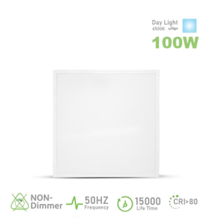 پنل LED توکار 100 وات مهتابی 60×60 مربع