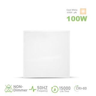 پنل LED توکار 100 وات یخی(نچرال) 60×60 مربع