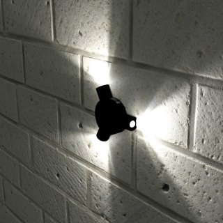 دکوراتیو گرد لوله بلند لنز محدب سه طرفه (RL204-3)