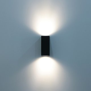 دکوراتیو مربع دو طرفه لامپ خور(RL208-2 SQ)