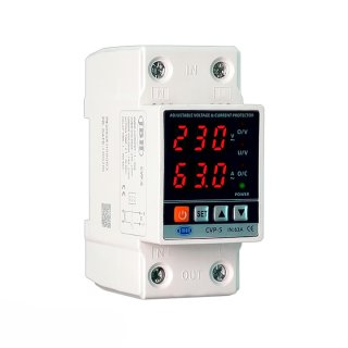 محافظ ولتاژ _جریان تک فاز 63 آمپر برند JBH